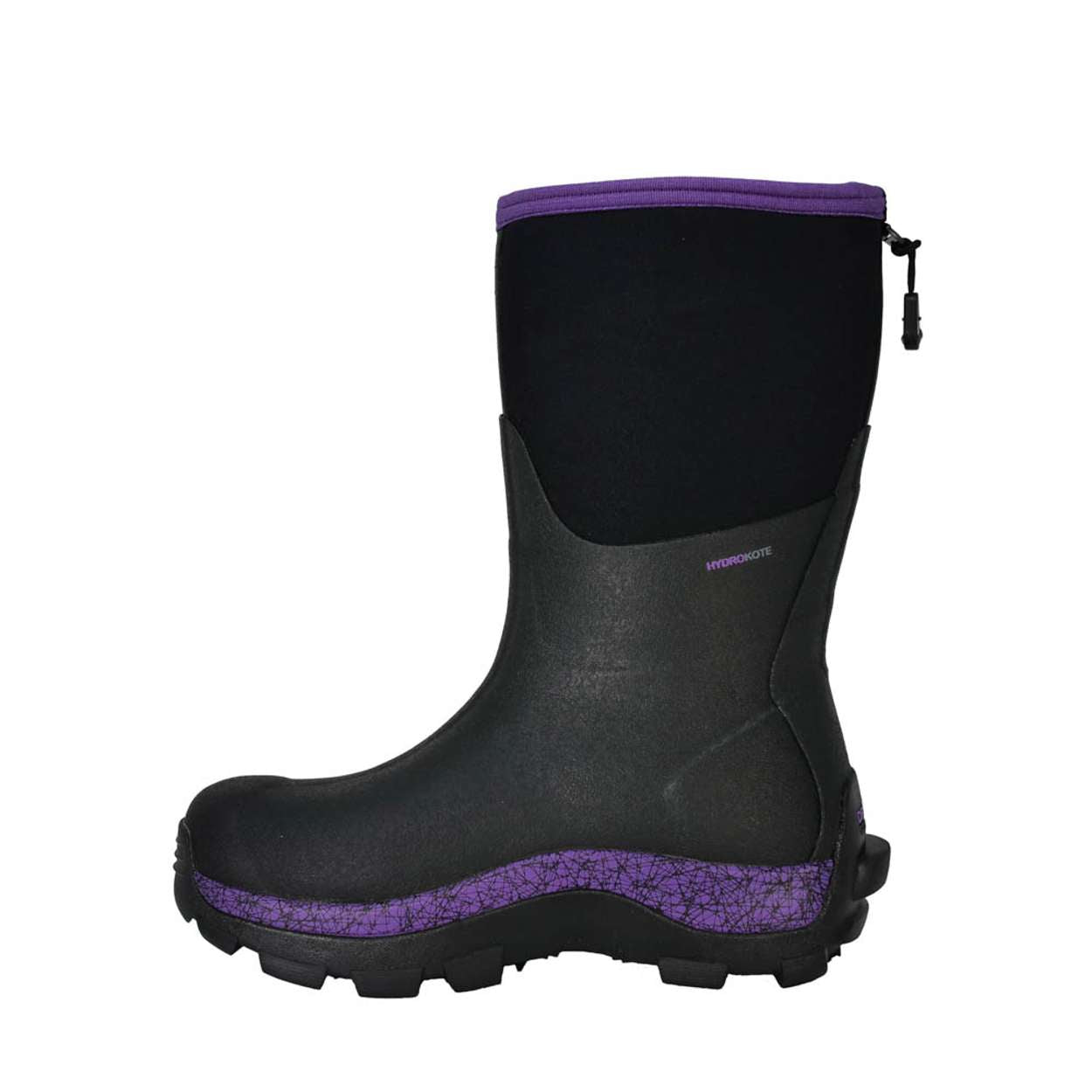 Purple boots womens best sale